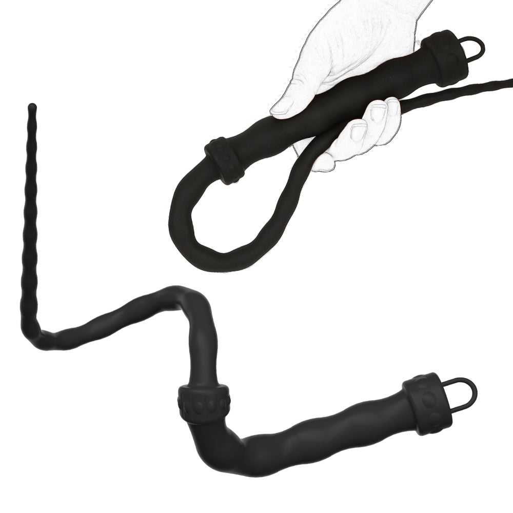 MAPARON SMグッズ 鞭 ムチ シリコン製品 全長約57㎝ - TaRiss's