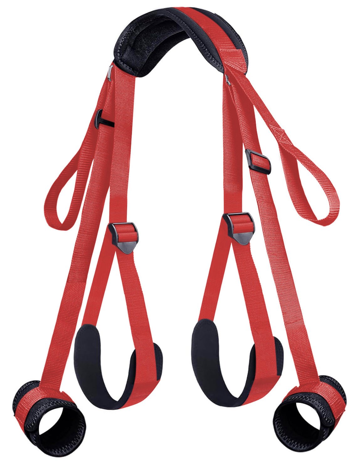 MAPARON SMグッズ M字開脚 開脚拘束具 足枷 調整可能 二つの色 - TaRiss's