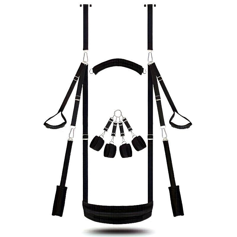 MAPARON SMブランコ 多機能 拘束具 調節可能 手錠 足枷 PU - TaRiss's