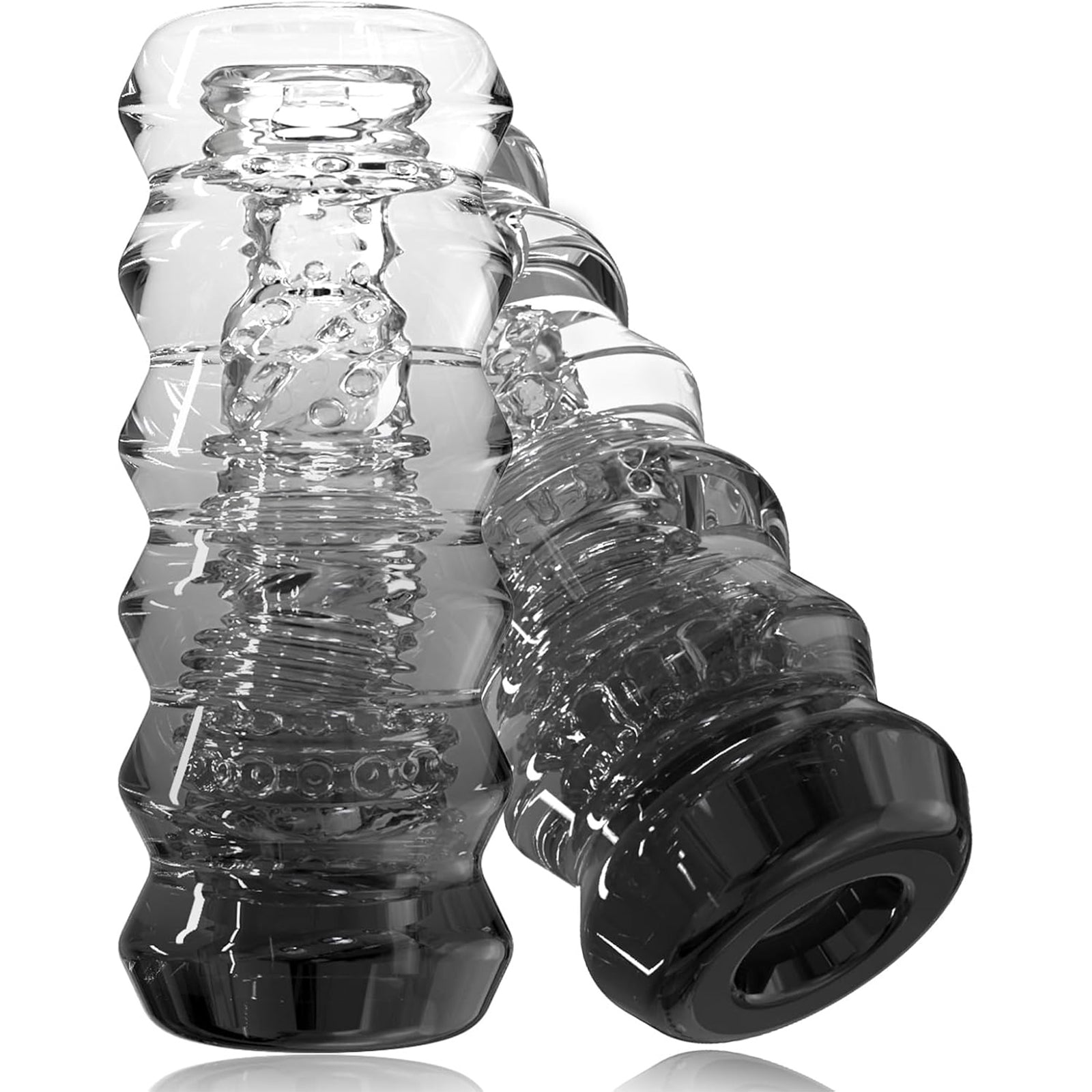 MAPARON オナホール オナホ ペニス刺激 非貫通式 透明 TPE素材 四色 - TaRiss's