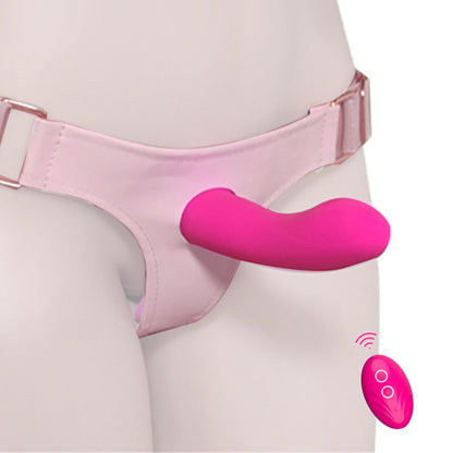 MinYn バイブ 女性向け 10種類強力振動 レズビアンカップル シリコン 固定用パンツ付き リモコン付き - TaRiss's