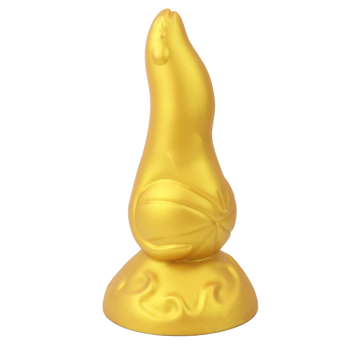 MinYn アシカ アナルプラグ 吸盤付き 二つのサイズ 液体シリコン - TaRiss's