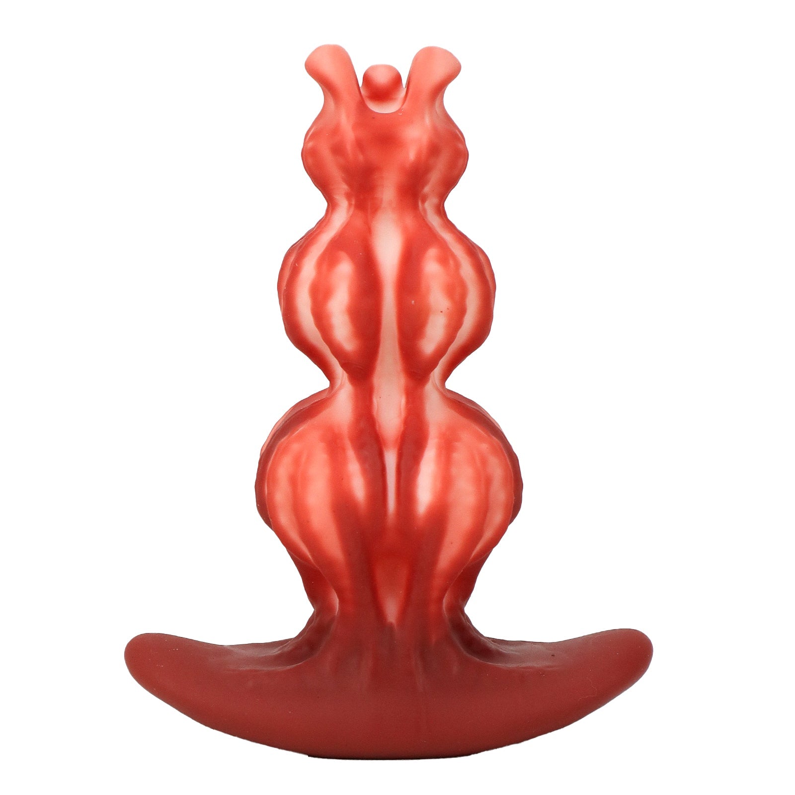 MinYn アナルプラグ 混色仕様 凹凸あり 液体シリコン アンカー台座 - TaRiss's