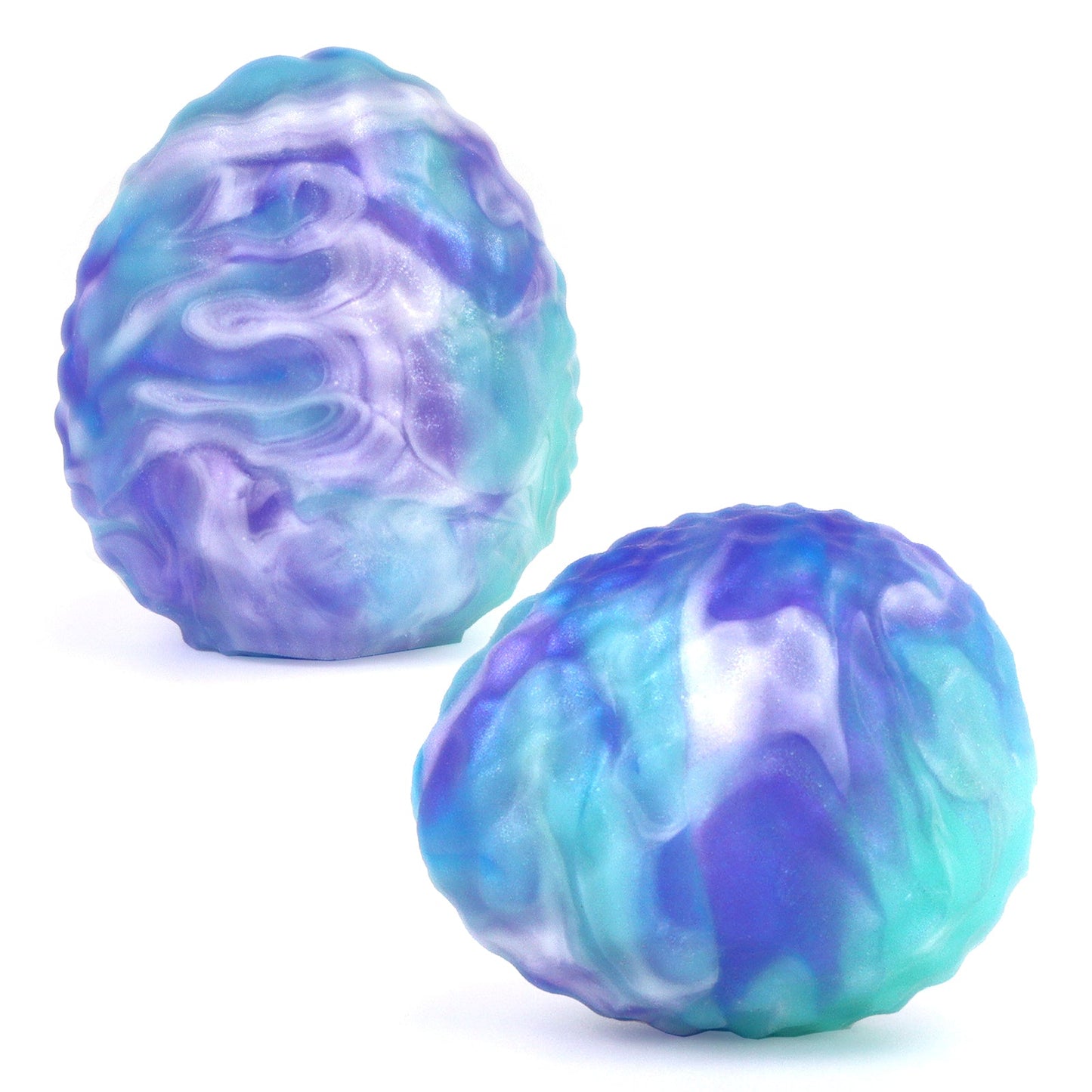 MinYn 2点セット アナルピーズ イボあり 液体シリコン - TaRiss's