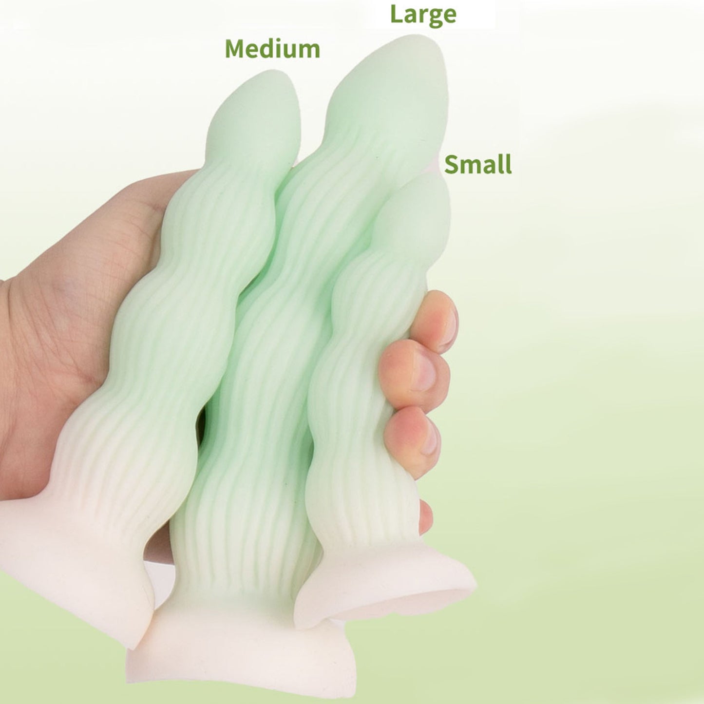 MinYn 4連結ビーズ アナルプラグ 液体シリコン 吸盤付き 初心者向け - TaRiss's