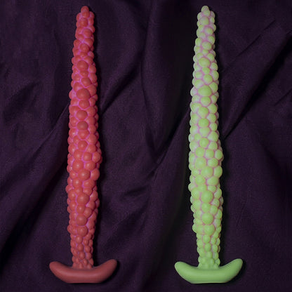 MinYn 感温変色 ぶどう アナルプラグ アンカー台座 初心者向け 液体シリコン - TaRiss's