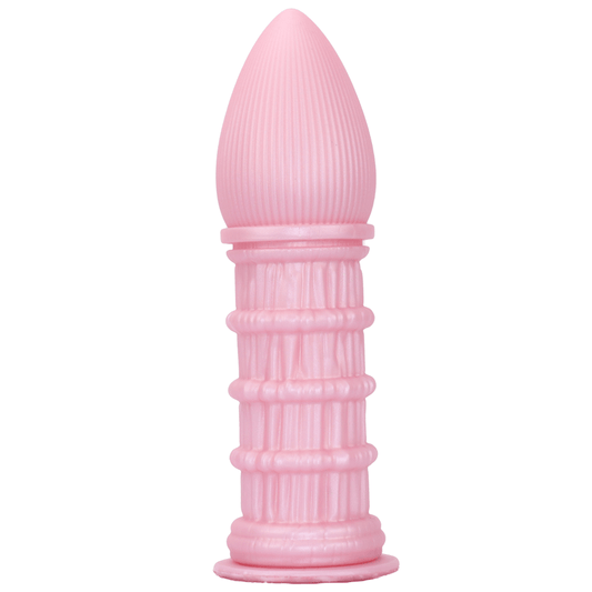 MinYn 書道筆 アナルプラグ アナル開発 吸盤付き 凹凸あり 液体シリコン - TaRiss's