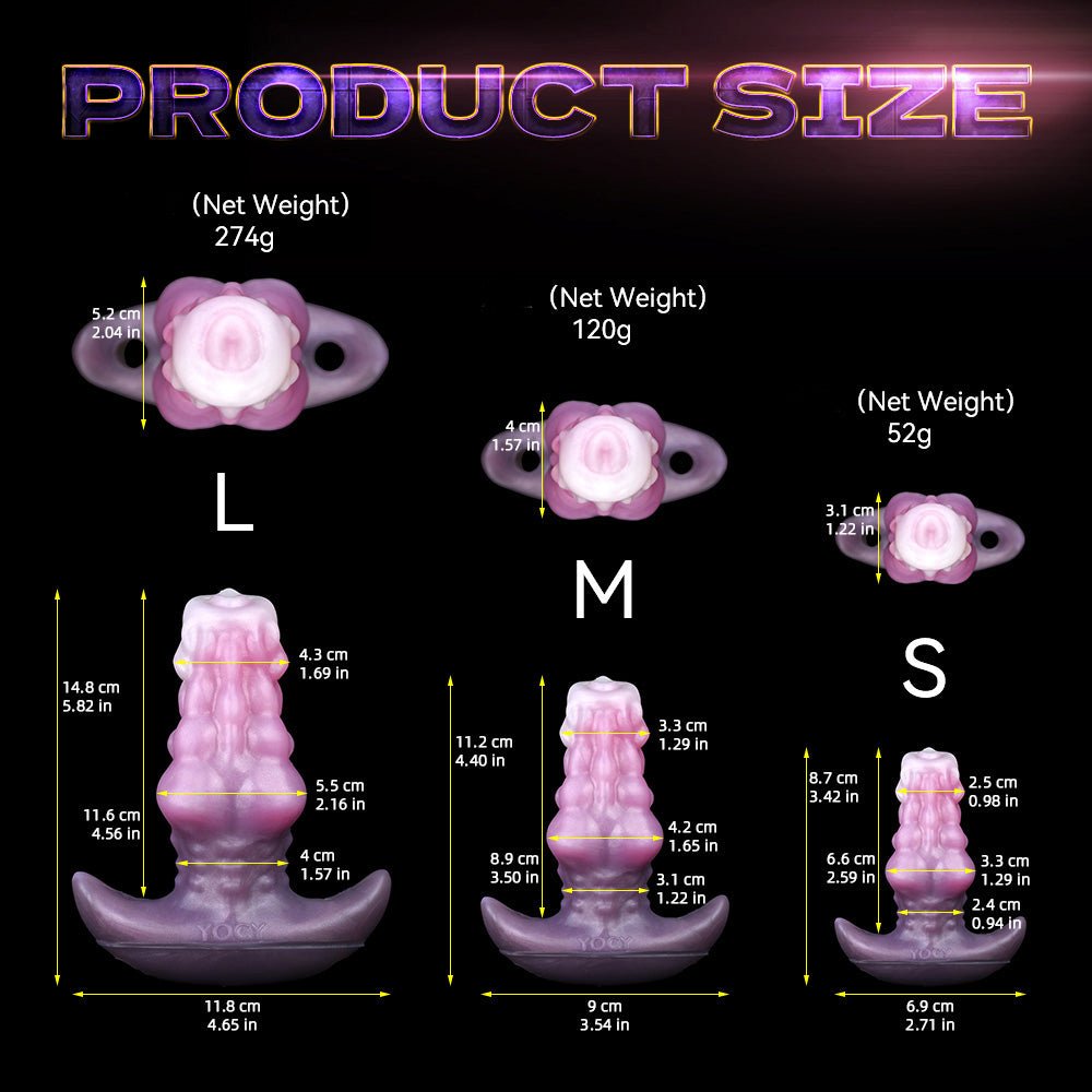MinYn アナルプラグ 溶燭 液体シリコン ベルト付け 外出用可 調節可能 装着簡単 取り外し可能 初心者向け - TaRiss's