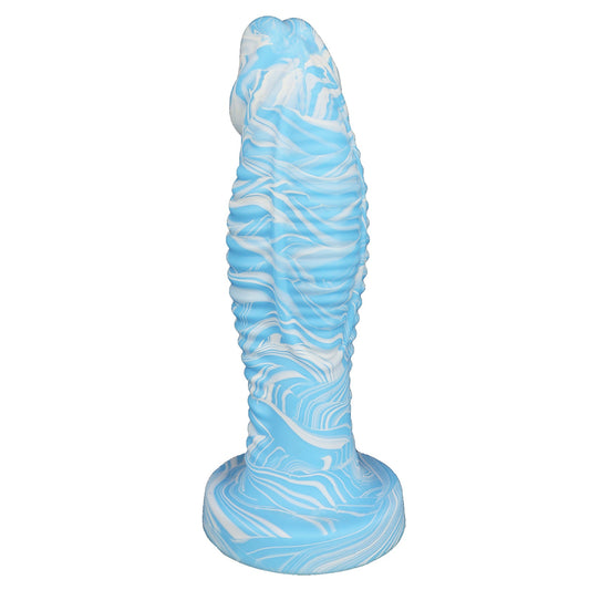 MinYn ディルド アナルプラグ 吸盤付き 液体シリコン 混色仕様 - TaRiss's