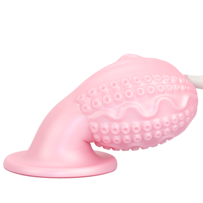 MinYn タコのたまご アナルプラグ アナル開発 卵形 凹凸あり 吸盤仕様 液体シリコン - TaRiss's