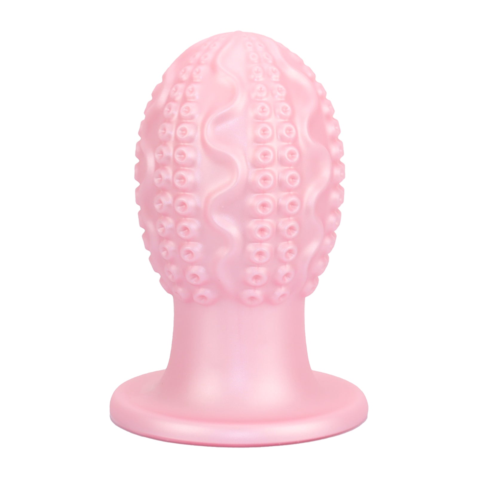 MinYn タコのたまご アナルプラグ アナル開発 卵形 凹凸あり 吸盤仕様 液体シリコン - TaRiss's