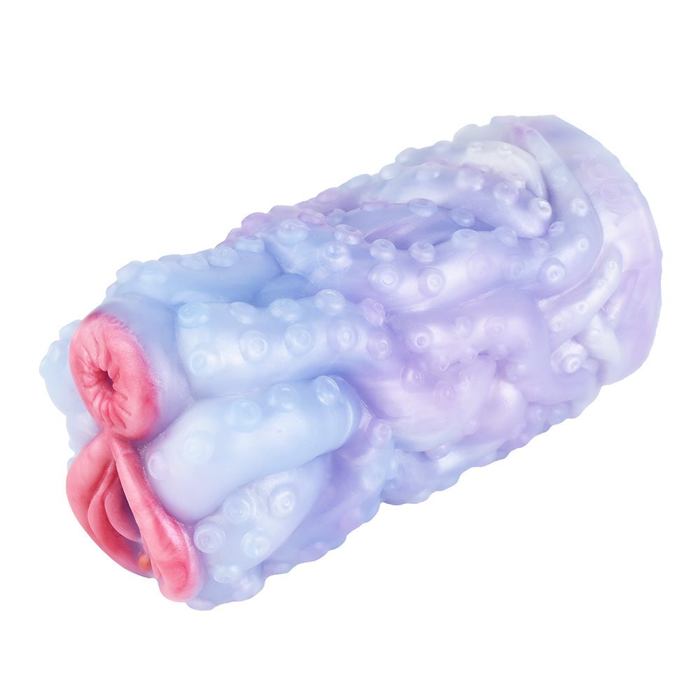 MinYn タコの触手 オナホール オナホ ペニス刺激 アナルプラグ 凹凸あり 非貫通 多種用途 液体シリコン - TaRiss's