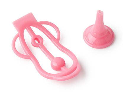 MinYn fufu clip フーフークリップ 貞操具 樹脂製品 ベルトき ピンク色 - TaRiss's