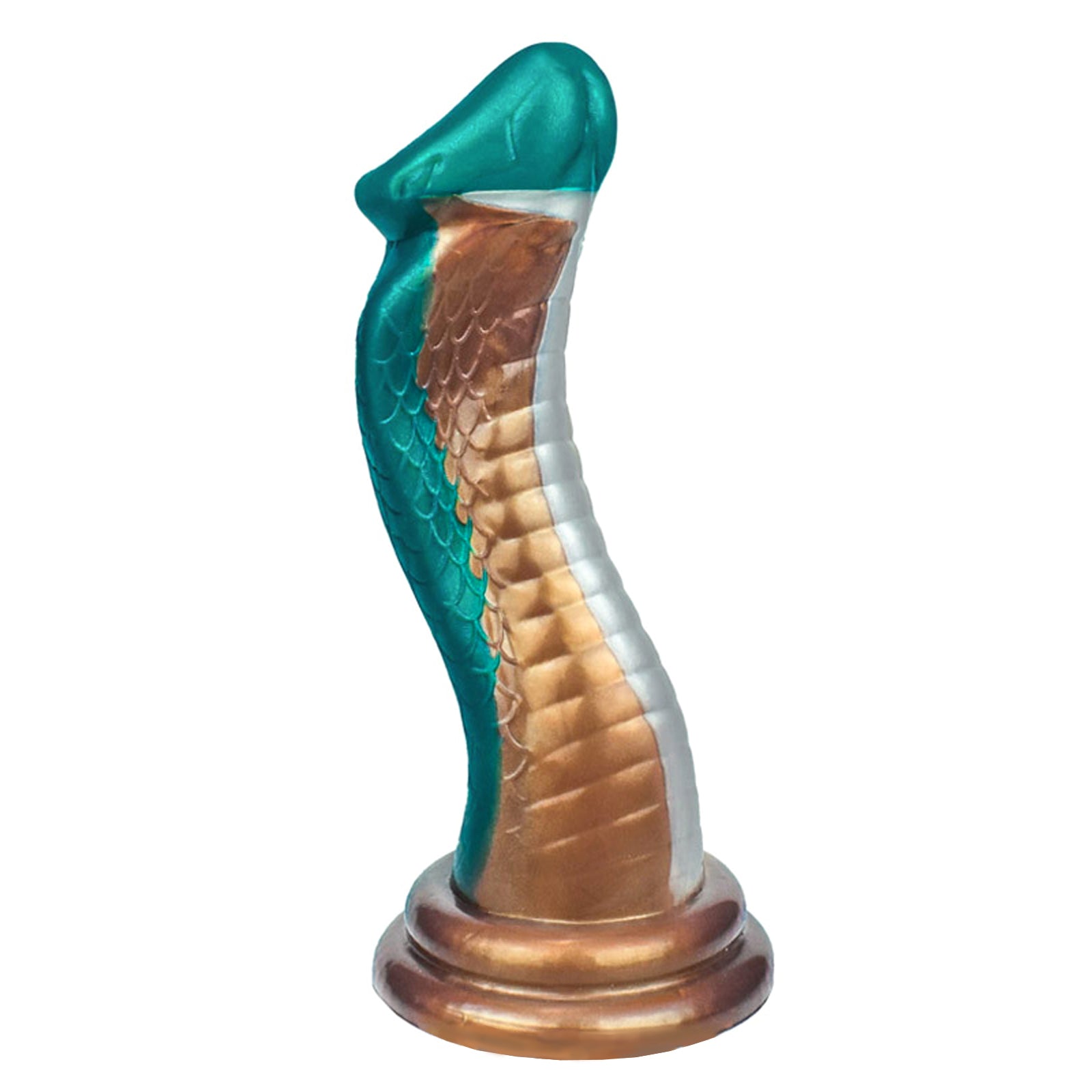 MinYn コブラ アナルプラグ S形 凹凸あり 吸盤仕様 液体シリコン - TaRiss's