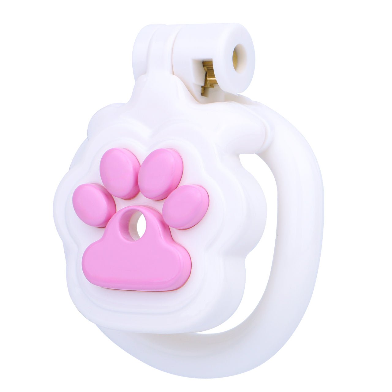 MinYn 貞操具 猫の肉球 長時間装着可能 樹脂製品 鍵付き 男性用 SM 外出用可 - TaRiss's