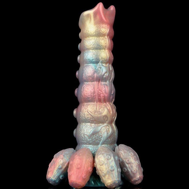 NIGHTLOOM 産卵器 触手 凹凸あり 卵付き 吸盤付き シリコン製 混色仕様 - TaRiss's