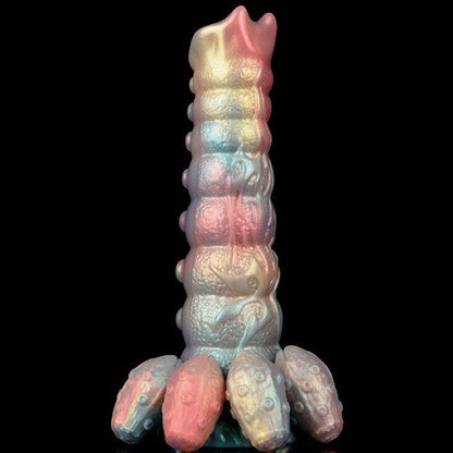 NIGHTLOOM 産卵器 触手 凹凸あり 卵付き 吸盤付き シリコン製 混色仕様 - TaRiss's