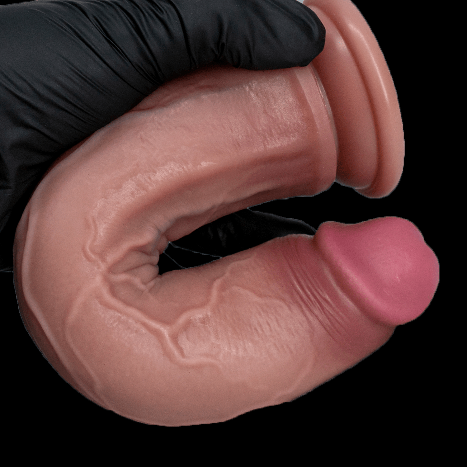 NIGHTLOOM ディルド リアルな血管 凹凸あり 本物の亀頭 吸盤付 シリコン製 2色仕様 - TaRiss's