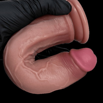 NIGHTLOOM ディルド リアルな血管 凹凸あり 本物の亀頭 吸盤付 シリコン製 2色仕様 - TaRiss's