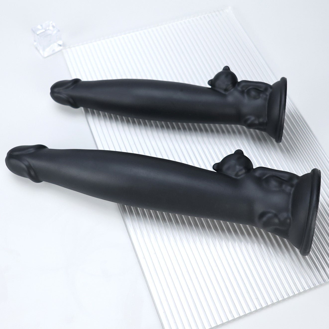 NIGHTLOOM ディルド 凹凸あり アナル開発 猫のデザイン 吸盤付き 液体シリコン 三つのサイズ - TaRiss's