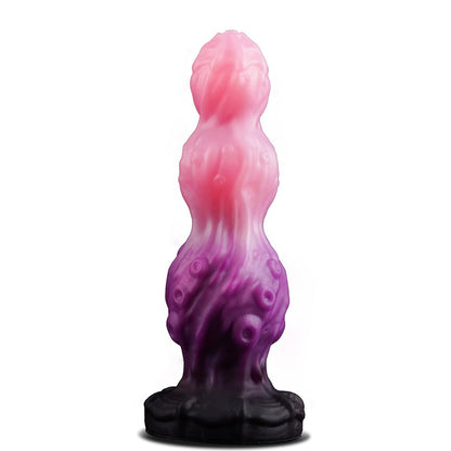 NIGHTLOOM アナルプラグ 凹凸あり 触手 3ビーズ 吸盤付き 混色仕様 - TaRiss's
