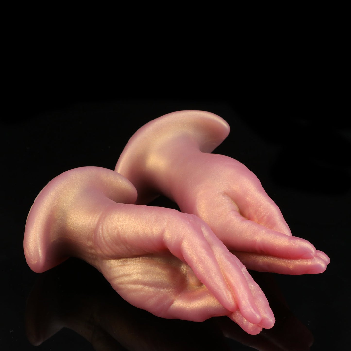 NIGHTLOOM アナルプラグ 凹凸あり フィスト 擬似手コキオナホ アンカー形台座 液体シリコン - TaRiss's