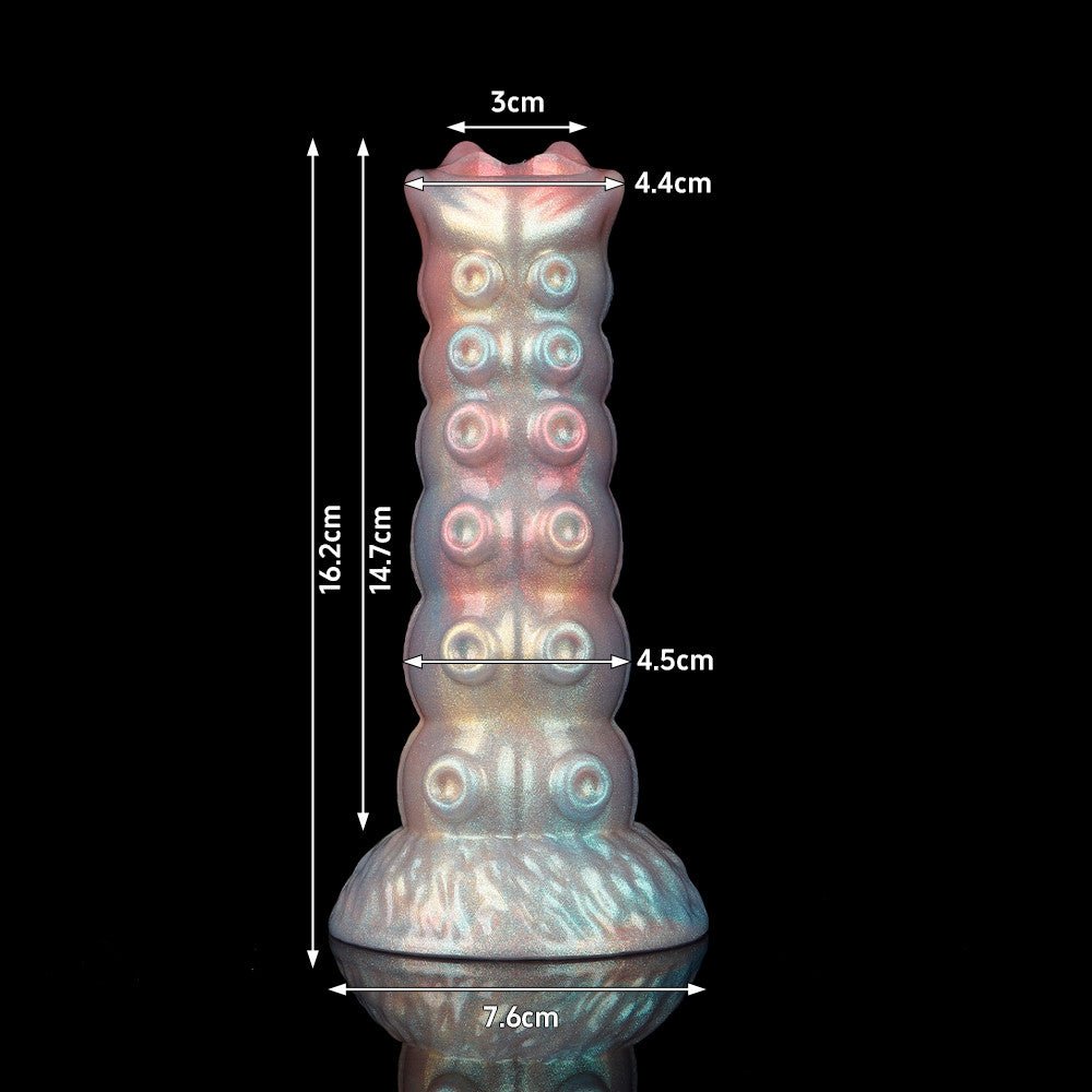 NIGHTLOOM 産卵器 触手 凹凸あり 卵付き 吸盤付き シリコン製 混色仕様 - TaRiss's