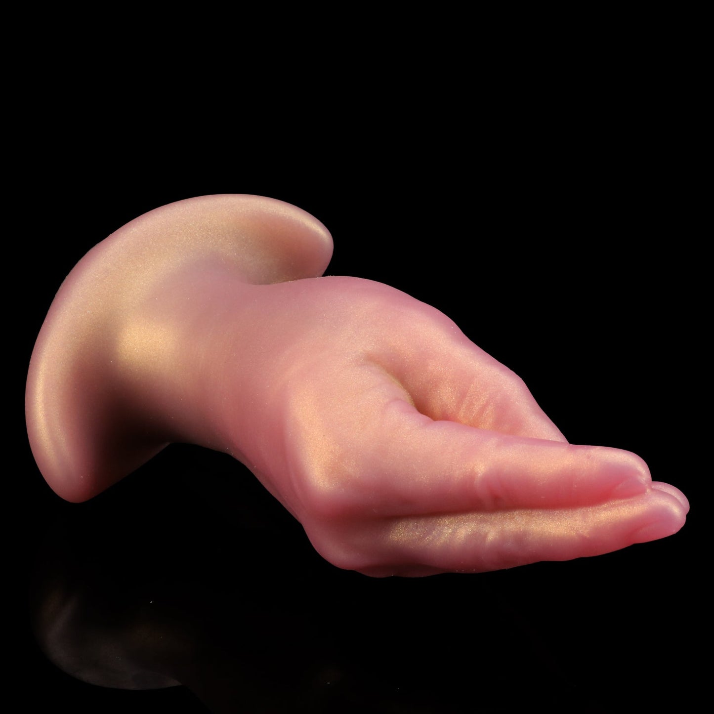 NIGHTLOOM アナルプラグ 凹凸あり フィスト 擬似手コキオナホ アンカー形台座 液体シリコン - TaRiss's
