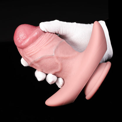 NIGHTLOOM ディルド 凹凸あり リアル血管再現 アンカー形台座&吸盤付き 液体シリコン 三つのサイズ - TaRiss's