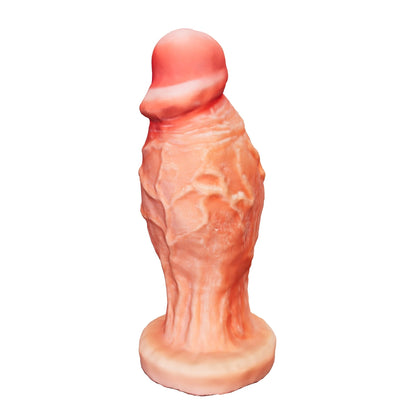 TaRiss's ディルド アナルプラグ 2層構造 強力吸盤 玉無し 凹凸あり 液体シリコン 「契約」