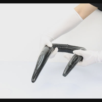 MAPARON ダブルアナルプラグ ウナギ 超長い アナル開発 PVC 男女兼用 同時責め可能 ブラック