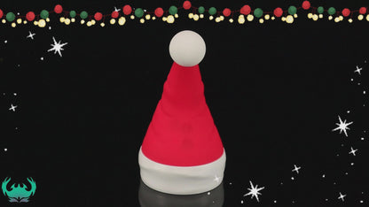 MinYn サンタ帽子 バイブ 舌舐め 両端とも使用可能 女性向け