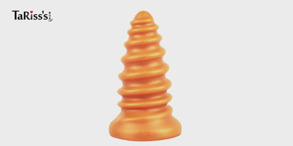 TARISS'S screw Anal plug with sucker Yamagata silicon