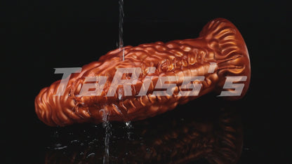 TaRiss's ムカデアナルプラグ 凹凸あり 吸盤付き シリコン