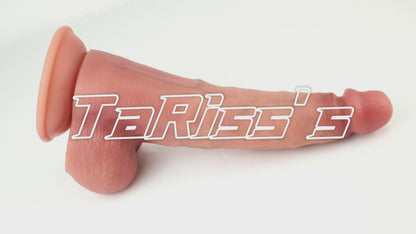 TaRiss's ディルド アナルプラグ 凹凸あり 吸盤仕様 液体シリコン 「よしつね」