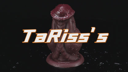 TaRiss's ディルド 凹凸あり 強力吸盤 液体シリコン
