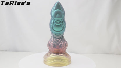 TaRiss's にんぎょ アナルプラグ 凹凸あり 液体シリコン