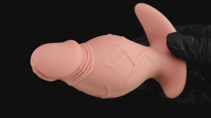 TaRiss's ディルド アナルバイブ 9段階振動と9種類回転モード アンカー形台座 凹凸あり