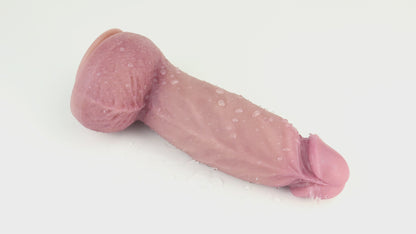 TaRiss's ディルド リアルディルド アナルプラグ 吸盤付き 液体シリコン 「力神」