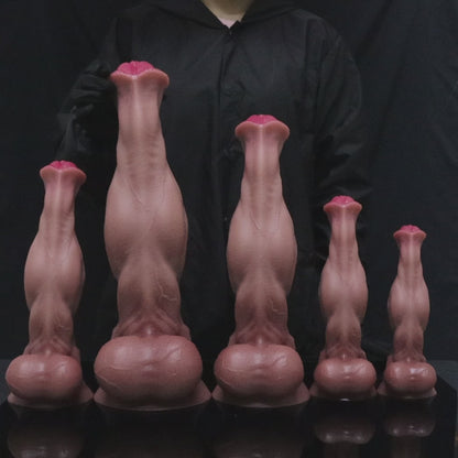 MAPARON アナルプラグ アナル開発 凹凸あり 液体シリコン 吸盤付き 肌色