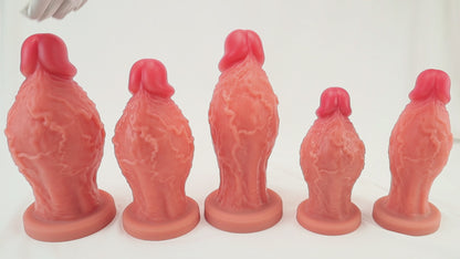 TaRiss's ディルド アナルプラグ 2層構造 強力吸盤 玉無し 凹凸あり 液体シリコン 「契約」