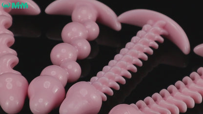 MinYn アナルプラグ アンカー台座 四点セット 初心者向け TPE