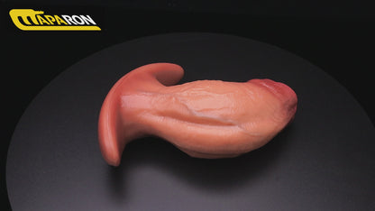 MAPARON ディルド アナルプラグ アナル開発 アンカー形台座 外出用可 凹凸あり 玉なし 液体シリコン 五つのサイズ