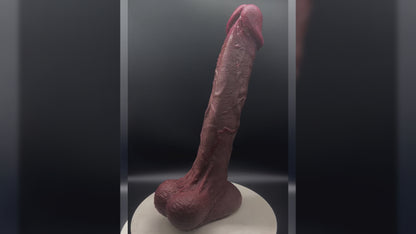 TaRiss's ディルド ダブルスキンディルド 超長い 骨入れ 凹凸あり 吸盤仕様 液体シリコン