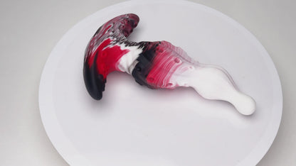 MinYn アナルプラグ アナルビーズ 3連結ビーズ 液体シリコン 四つのサイズ 混色仕様