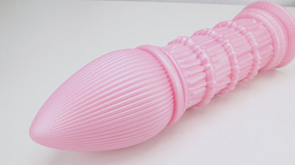 MinYn 書道筆 アナルプラグ アナル開発 吸盤付き 凹凸あり 液体シリコン