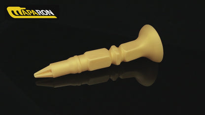 MAPARON エンピツ アナルプラグ 凹凸あり 液体シリコン 吸盤付き 三つのサイズ