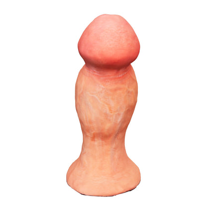 MAPARON Anal Plug Anal Development with Suction Cup, Concave and Convex, No Balls, Silicone