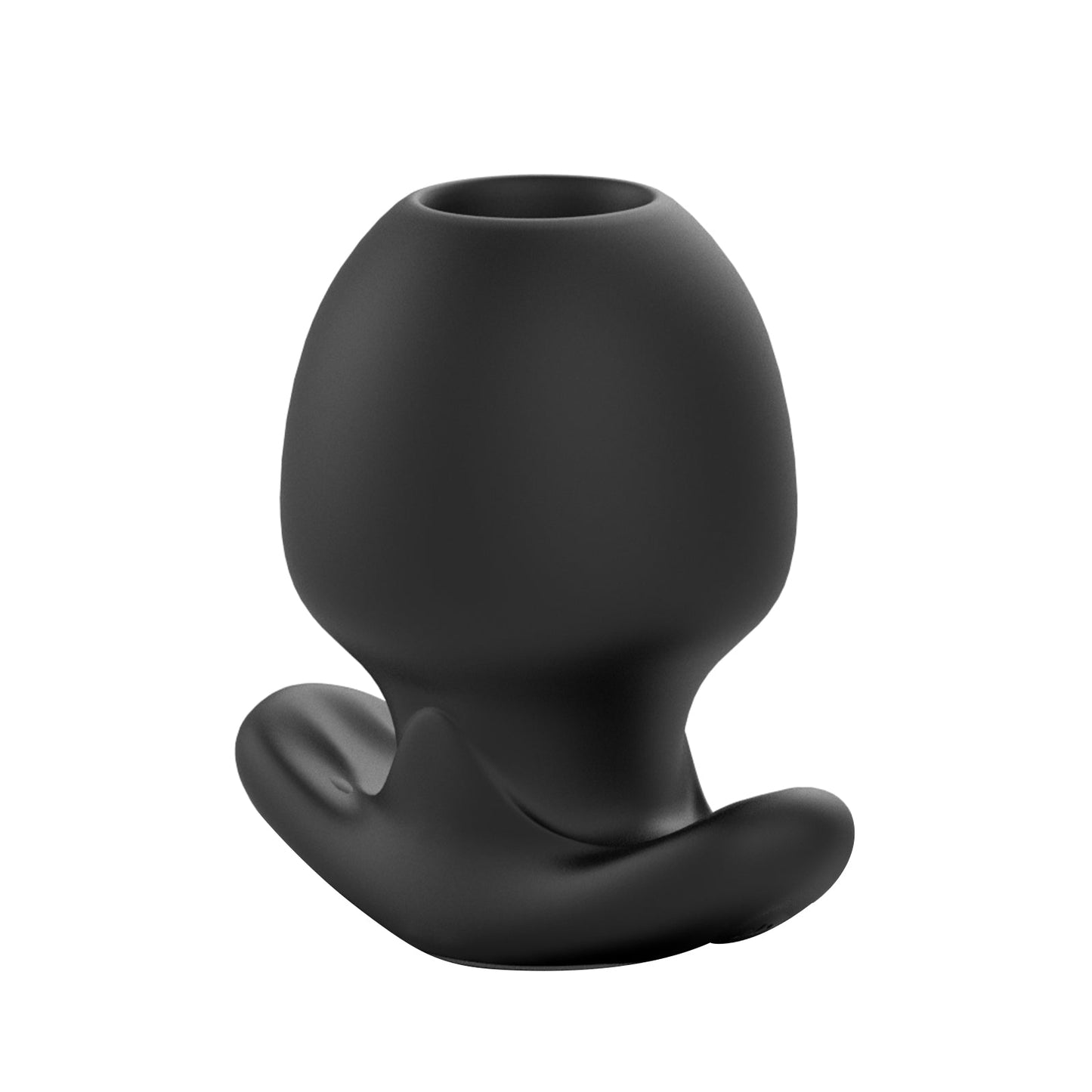 TaRiss's 中空式アナルプラグ 浣腸用可 蓋付き 10段階振動モード アンカー形台座 多種用途 クリア - TaRiss's