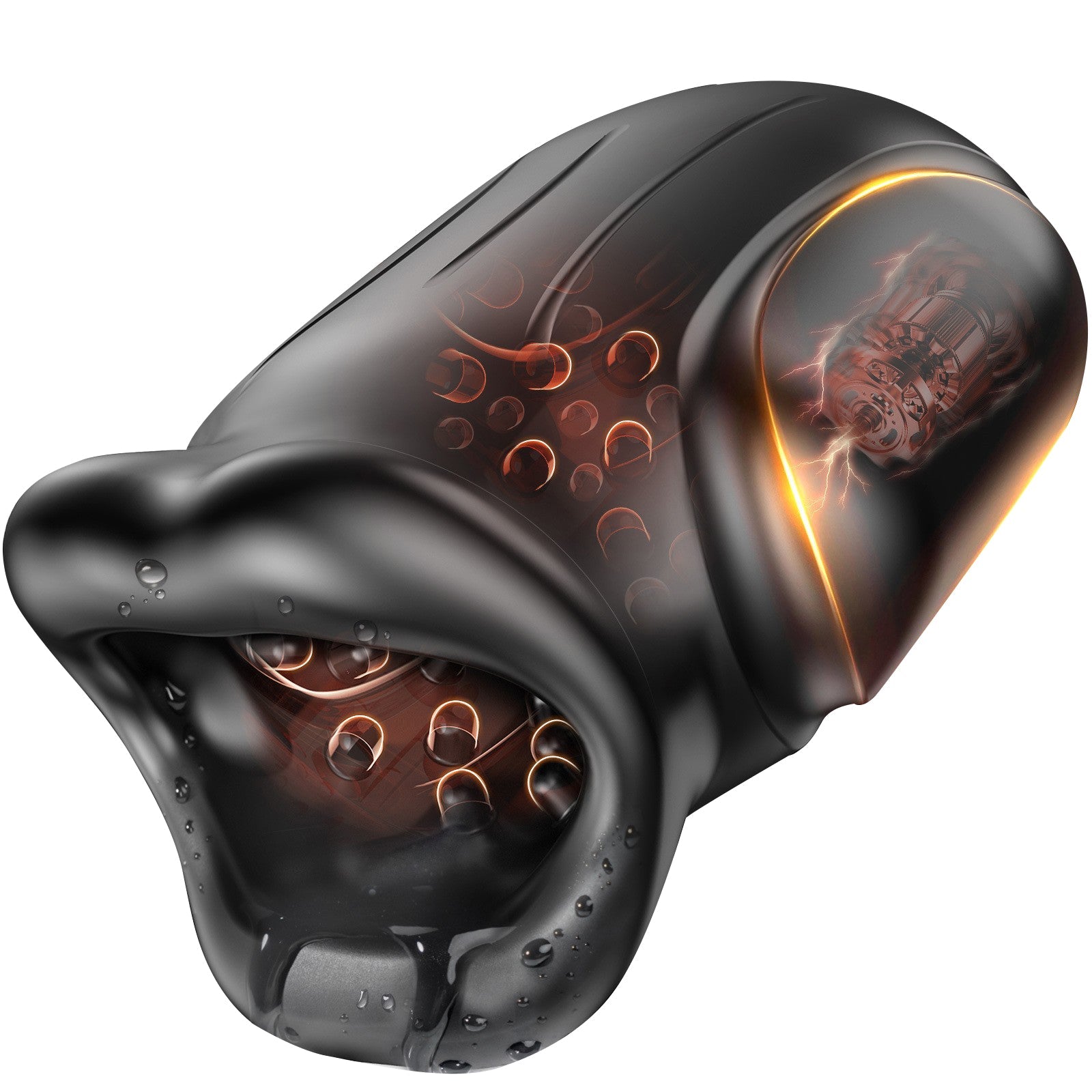 TaRiss's 電動オナホール ペニスバイブ 10種類吸引モード シリコン - TaRiss's